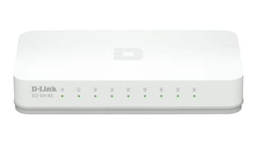 D-link Dlinkgo 8-port Fast Ethernet Switch Go-sw-8e billede
