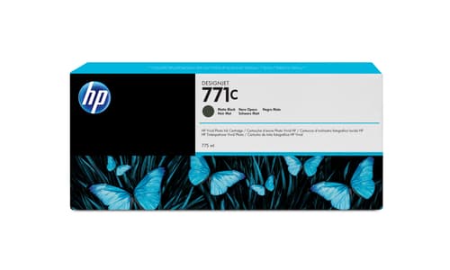 Hp Blæk Matt Sort No.771c - Dj Z6200 billede