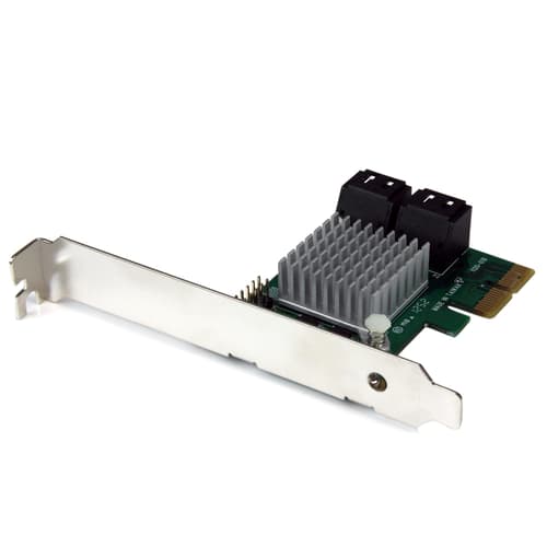 Startech 4 Port Pci Express Sata Iii Raid Card W/ Hyperduo Ssd Tiering billede