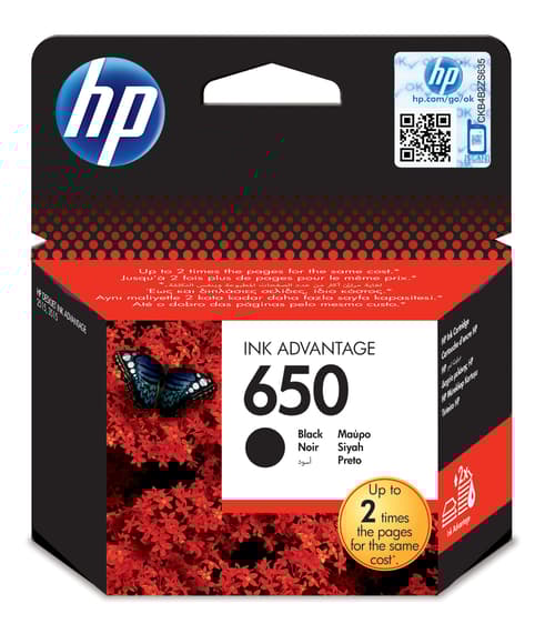 Hp Muste Musta 650 13.5ml - Dj Advantage 2645/35xx/4515/4645