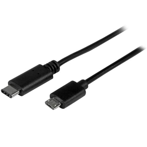 Startech Usb 2.0 Type C - Micro Usb 1m 1m Usb-c Micro Usb-b Musta