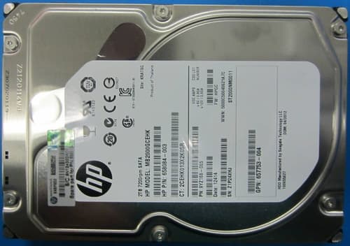 Hpe Midline 3.5" 7200r/min Sata Hdd
