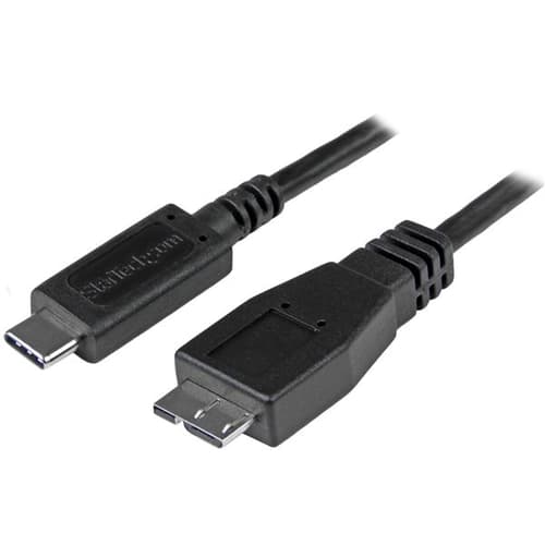 Startech Usb 3.1 Type C - Micro B 1m. Usb-c Micro Usb-b Sort