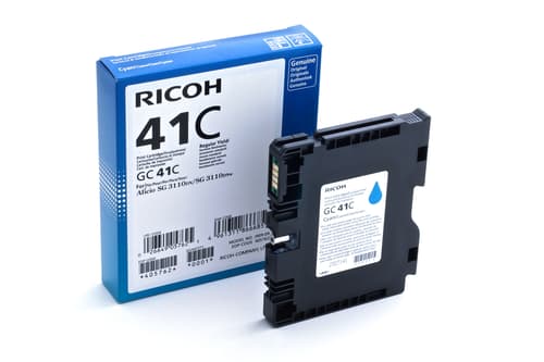 Ricoh 405762 -mustekasetti, cyan