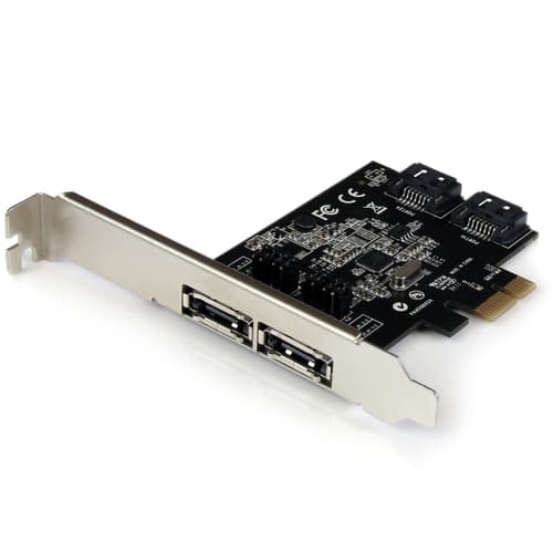 Startech 2 Port Pci Express Sata 6 Gbps Esata Controller Card