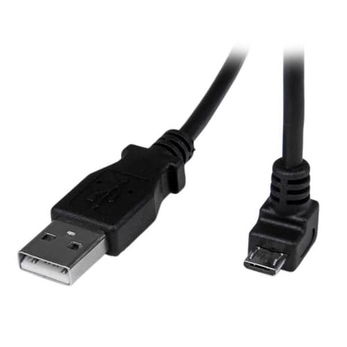 Startech Startech.com Usbaub2md Usb-kabel 2 M Usb 2.0 Usb A Micro-usb B Sort 2m. Usb-a Micro Usb-b Sort billede