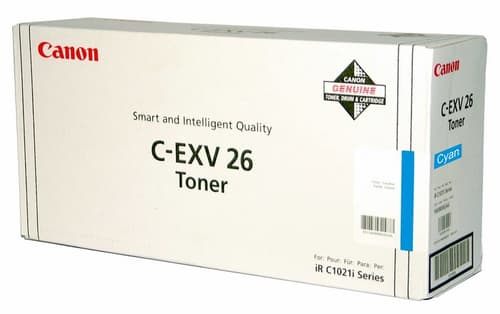 Canon Canon C-EXV 26 Tonerkassette Cyan 1659B006 Modsvarer: N/A