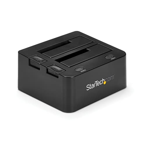 Startech Usb 3.0 Dual Hdd Dock 2.5/3.5 tommer Sata Uasp billede