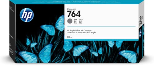Hp Blæk Grå 300ml - Dj T3500 billede