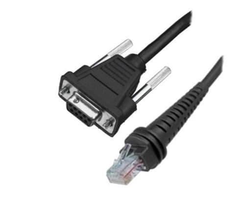 Honeywell Serielt Kabel 9.5m. Rs-232 Db9 Sort
