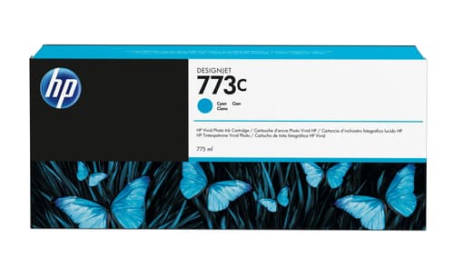 Hp Blæk Cyan 773c - Dj Z6600/z6800