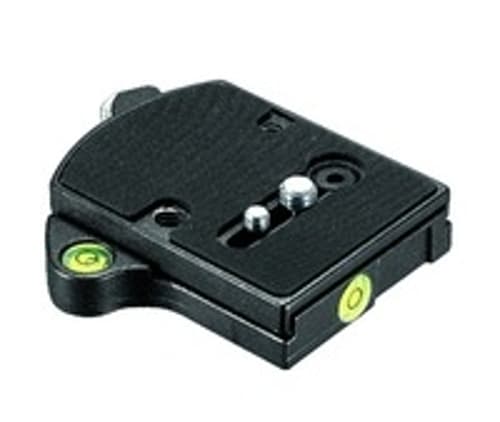 Manfrotto 394 Quick Adaptor  tommerlow Profile tommer Kamerastativ Sort