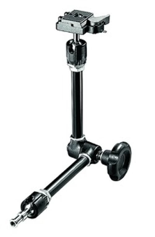 Manfrotto 244rc Variable Friction Arm W/plate Kamerastativ Sort billede