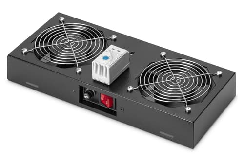 Digitus Dn-19 Fan-2-wm-t-sw Rack Tillbehör Takfläkt