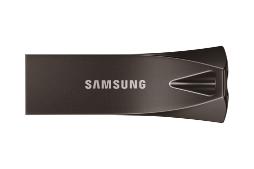 Samsung Bar Plus 128gb Usb-a Svart, Grå