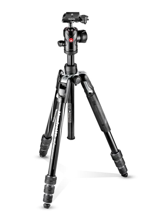 Manfrotto Befree Advanced MKBFRTA4BK-BH - Stativ med ben - med Manfrotto 494 Center Ball head