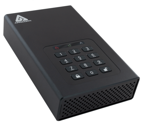 Apricorn Padlock Dt Secure 256bit Aes 2tb Musta