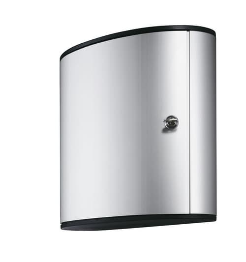 DURABLE KEY BOX - Nøglekabinet - 18 kroge - aluminium - sølv