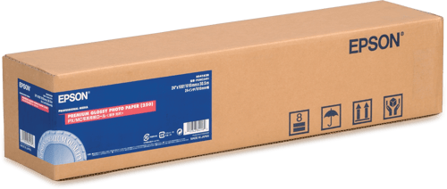 Epson Papir Prem Glossy 24 tommer 30m Rulle 250g