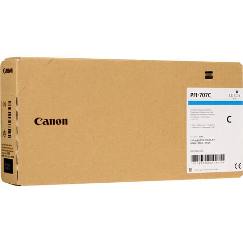 Canon Blæk Cyan Pfi-707 C - Ipf830/840/850 billede