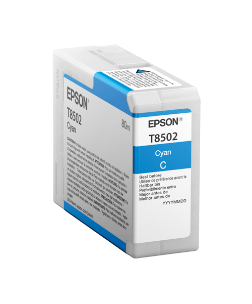 Epson Blæk Cyan Hd T8502 80ml - Surecolor P800