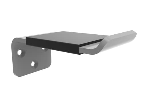 Multibrackets M Headset Holder Wall Silver Silver Hörlurshållare