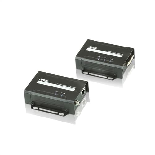 Aten Vancryst Ve601 Dvi Hdbaset-lite Extender, Transmitter And Receiver