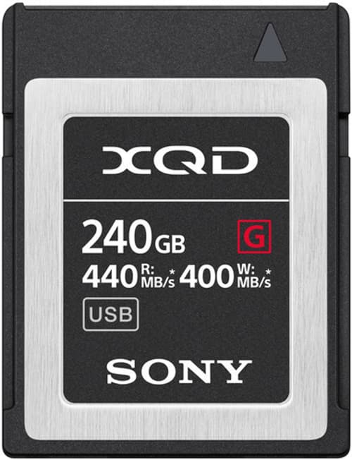 Sony Xqd Card G Series 240gb 240gb Xqd