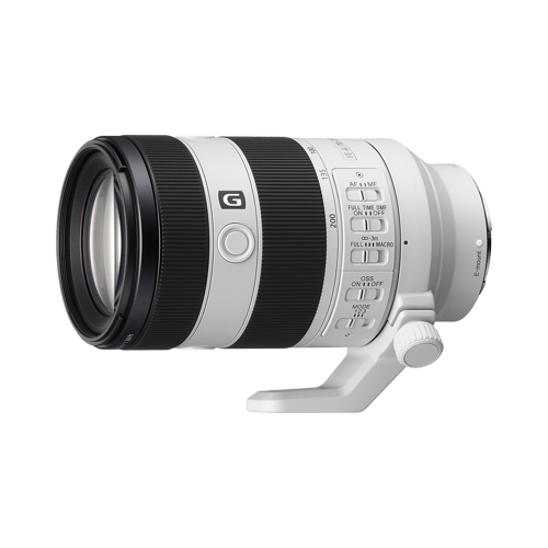 Sony Fe 70-200mm F4 Macro G Oss Ⅱ Milc / Slr Telezoomobjektiv Svart, Vit