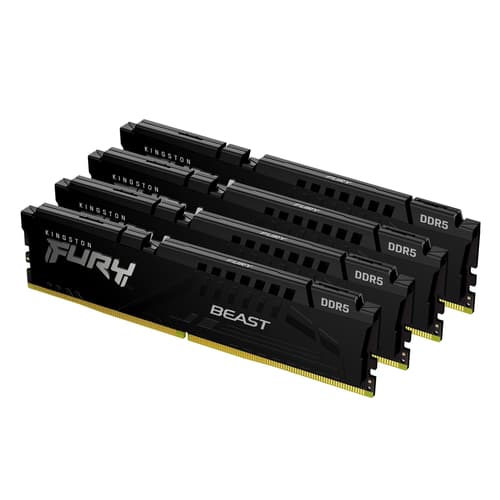 Kingston Fury Beast Xmp 128gb 5600mt/s Ddr5 288-pin Dimm billede