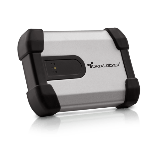 Datalocker Ironkey Basic H350 Fips 140-2 Lev 3 500gb Aluminium, Sort