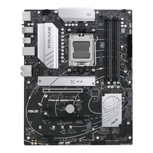 ASUS PRIME B650-PLUS Moderkort - AMD B650 - AMD AM5 socket - DDR5 RAM - ATX