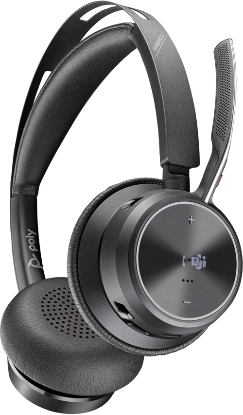 Hp Poly Voyager Focus 2 Stereo Usb-a, Usb-c Microsoft Teams Musta