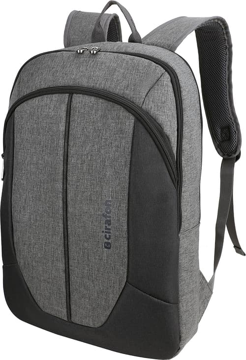 Cirafon Backpack - Ryggsäck School Black 17" Nylon Grafit