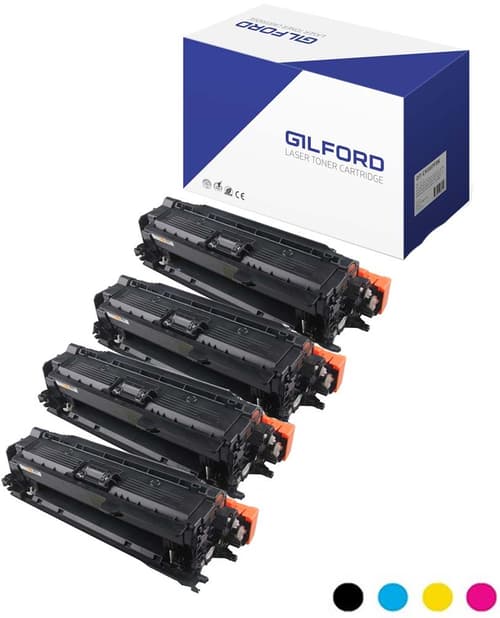 Gilford Dt-ch507# Värikasetti 1 Kpl Yhteensopiva Musta, Syaani, Magenta, Keltainen