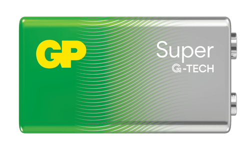 GP Super Alkaline 9V batt. 6LF22 1-pak