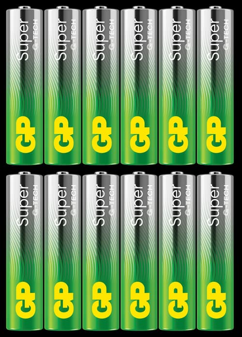Gp Batteries Super Alkaline Gp24a Engangsbatteri Aaa billede