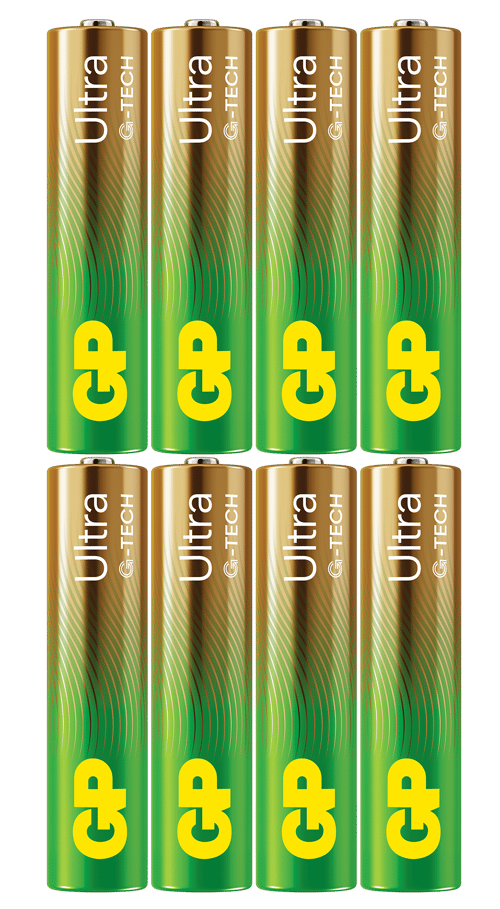Gp Batteries Ultra Alkaline Gp24au Engangsbatteri Aaa billede