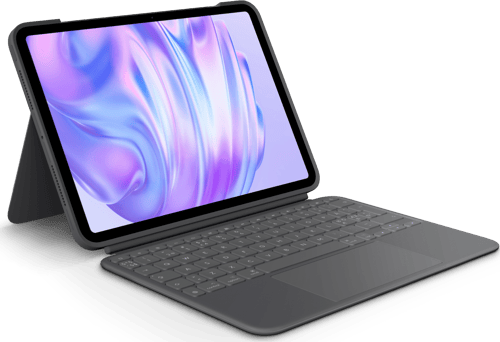 Logitech Combo Touch Ipad Pro 11" (m4)), Ipad Pro 11" (m5) Norjalainen, Ruotsi, Suomi, Tanska Grafiitti