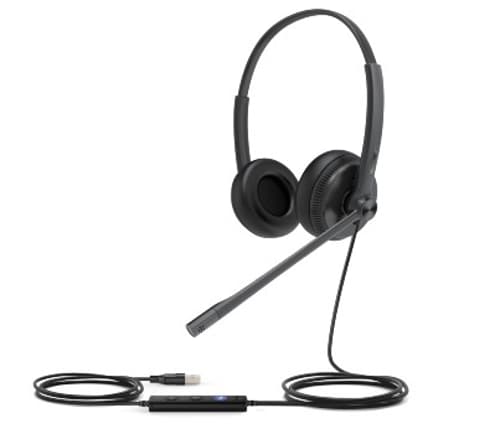 Yealink Uh34 Se Stereo Usb-a Microsoft Teams Svart
