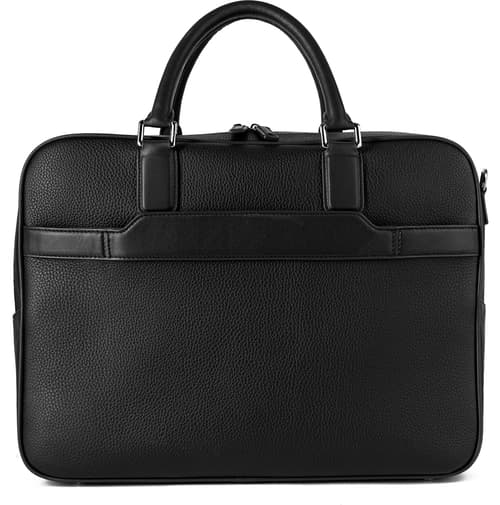 Cirafon Barolo Grande Nahkalaukku – Sopii Kannettaville Tietokoneille Jopa 16" 16" Aito Nahka Musta