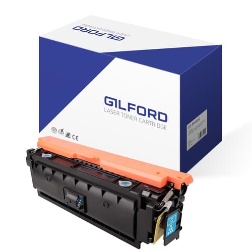 Gilford Värikasetti Syaani 508a 5k - Clj Ent M552/m553 - Cf361a