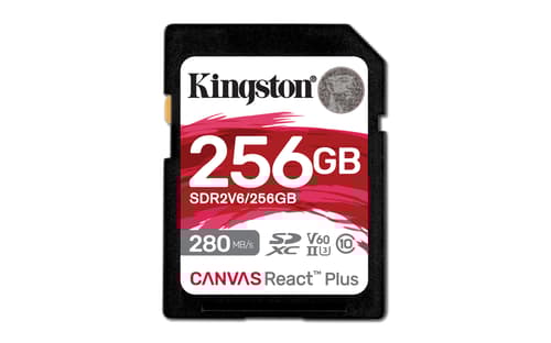 Kingston React Plus 256gb Sdxc Uhs-ii