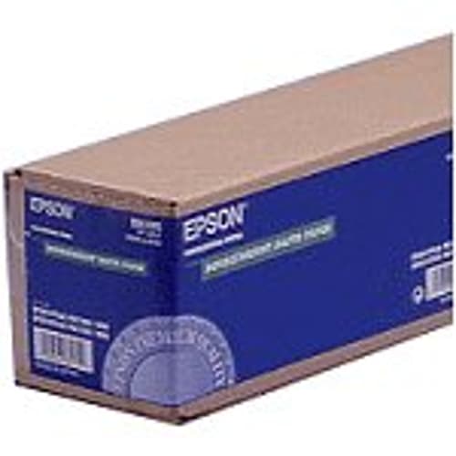 Epson Papir Doubleweight Mattert Rulle (24 tommer X 25m) billede