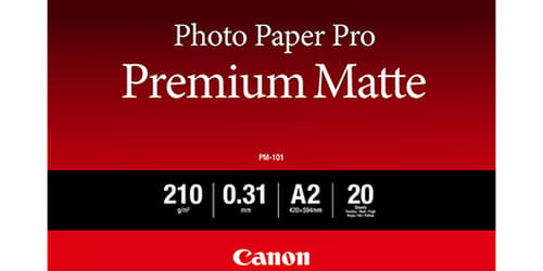 Canon Papper Photo Pro Premium Pm-101 A2 210g 20 Arkkia