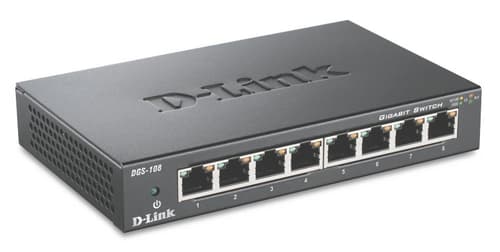 D-link Dgs-108 8-port Gigabit Desktop Switch