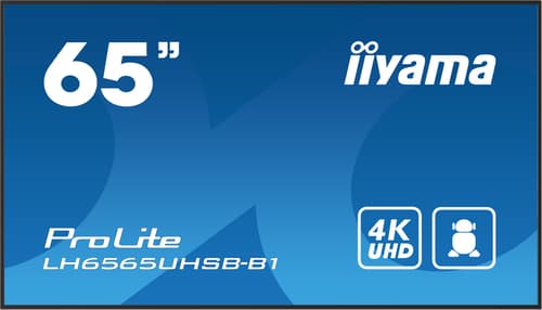 Iiyama Prolite Lh6575uhs-b1ag 65"" Uhd Ips 16:9 64.5"" Ips 500cd/m² 3840 × 2160pixels