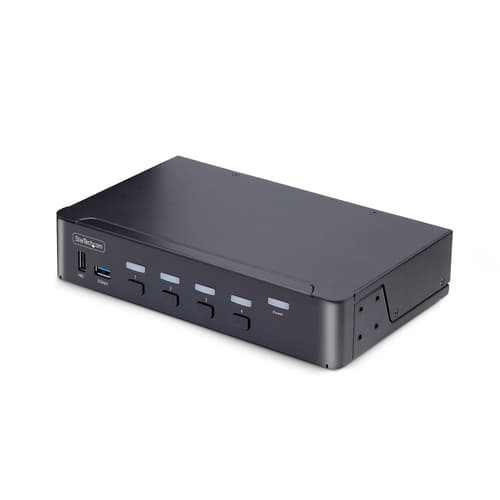 Startech 4-porter Displayport Kvm-bryter 8k Med Usb Og Audio