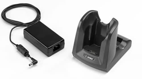 Zebra Single Slot Cradle Kit Musta