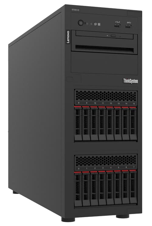 Lenovo Thinksystem St250 V2 Server 0 Gb Tower Intel Xeon E E-2356g 3,2 Ghz 32 Gb Ddr4-sdram 750 W
